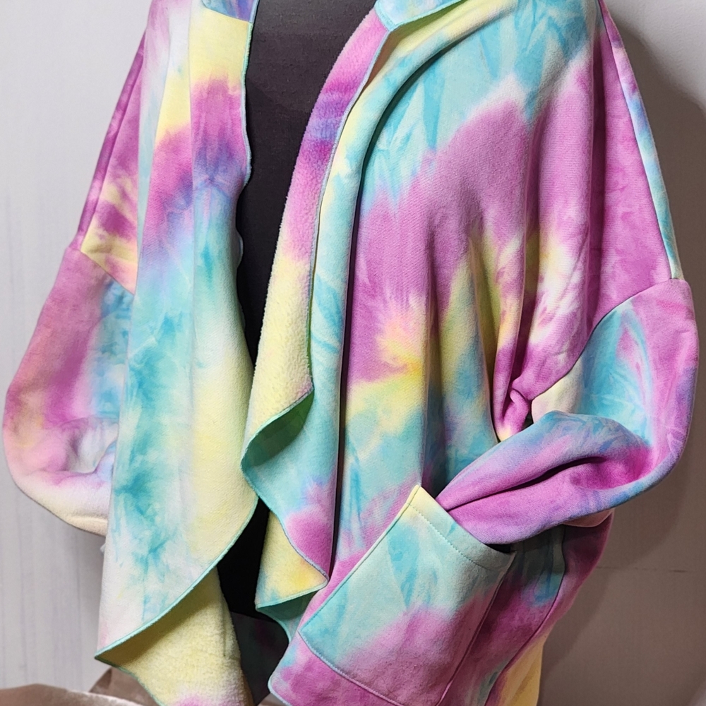 Tie-Dye Women's Sweater - Picture 2 of 7